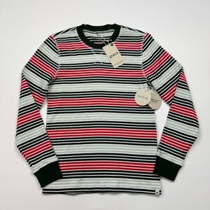 NEW! Women’s Pact Long Sleeve Striped T-Shirt Size Small W/Tags